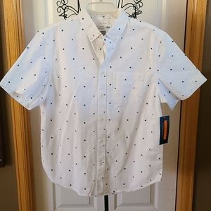 NWT- MEN'S Shirt, slim fit, large